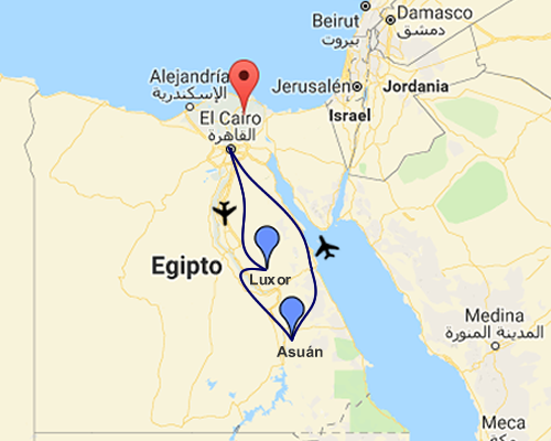 MAPA EGIPTO